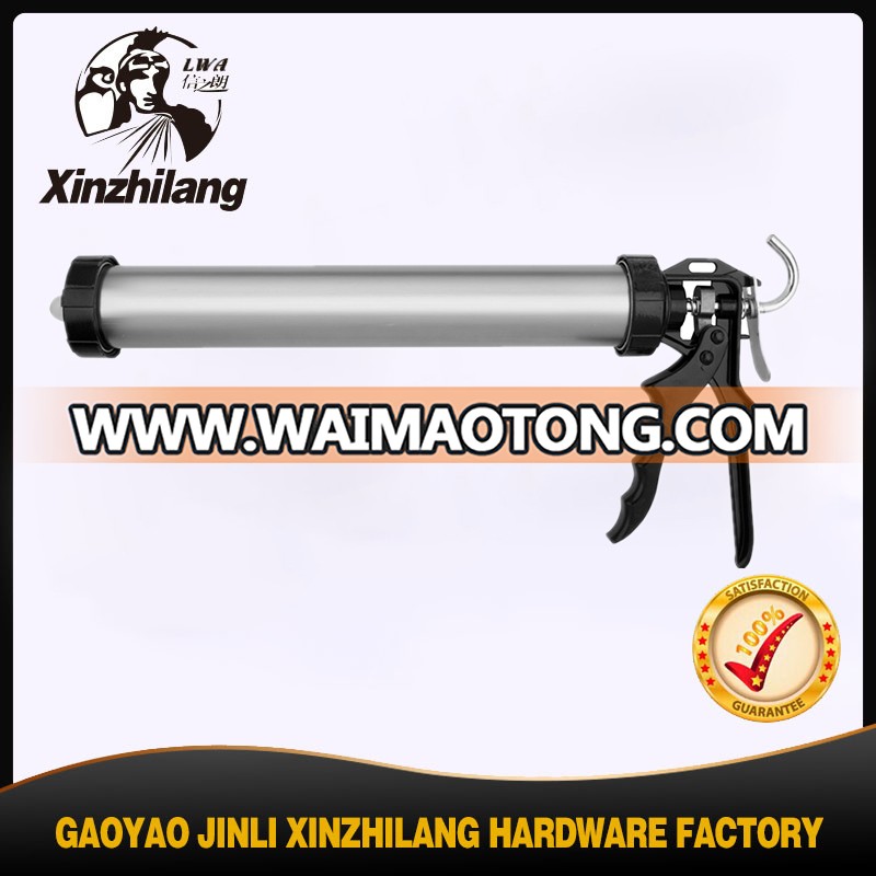 Aluminum 600ml Sausage Caulk Gun Building Glass